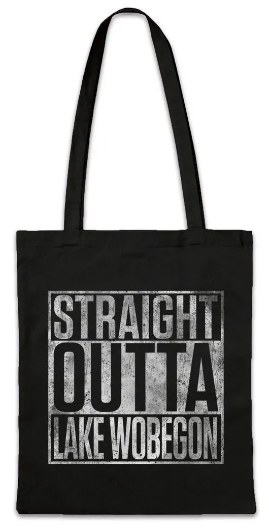 Urban Backwoods Beuteltasche Straight Outta Lake Wobegon Stofftasche A Prairie Fun Home TV (1-tlg), Companion Robert Altman’s Radio