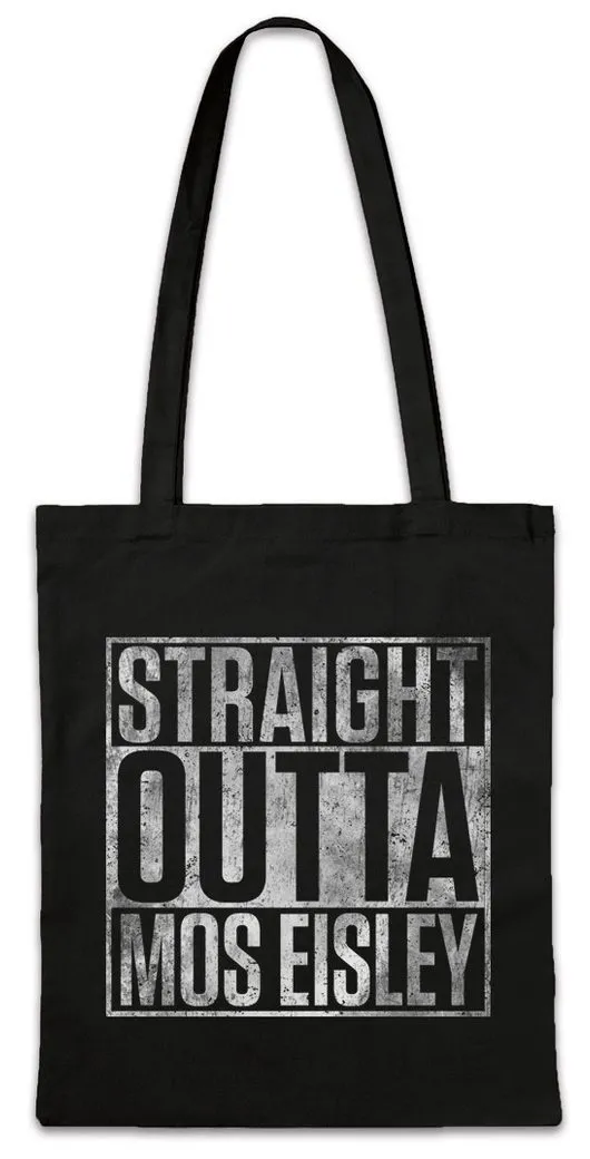 Urban Backwoods Beuteltasche Straight Outta Mos Eisley Stofftasche Star Fun Luke Han Sykwalker Wars (1-tlg), Solo Darth Planet Alliance