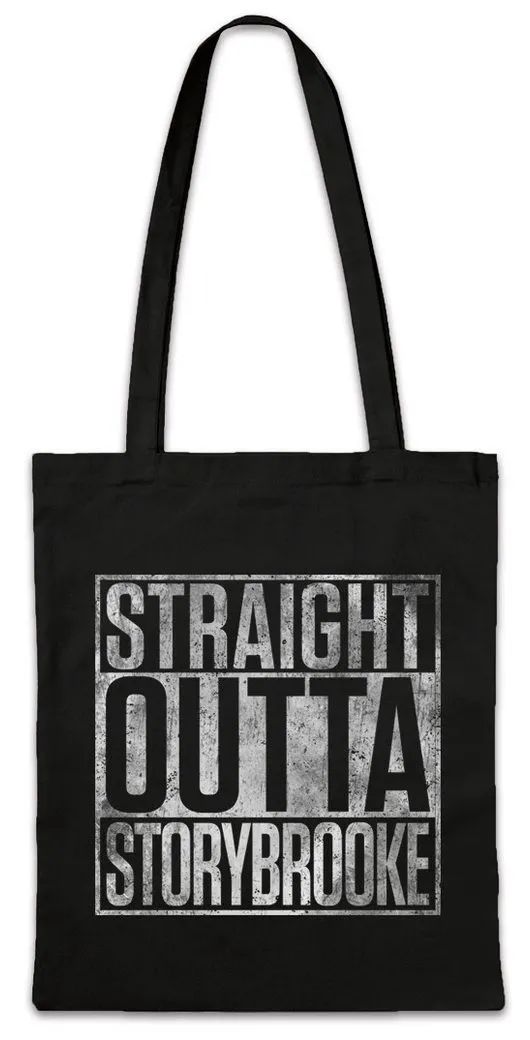 Urban Backwoods Beuteltasche Straight Outta Storybrooke Stofftasche Once Upon A Fun Series Time Es (1-tlg), War Einmal TV Regina