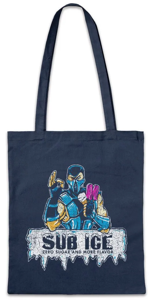 Urban Backwoods Beuteltasche Sub Ice Stofftasche Mortal Sub-Zero Criminals Eis Kombat Eisdiele Goro (1-tlg), Kung Fu Martial Arts