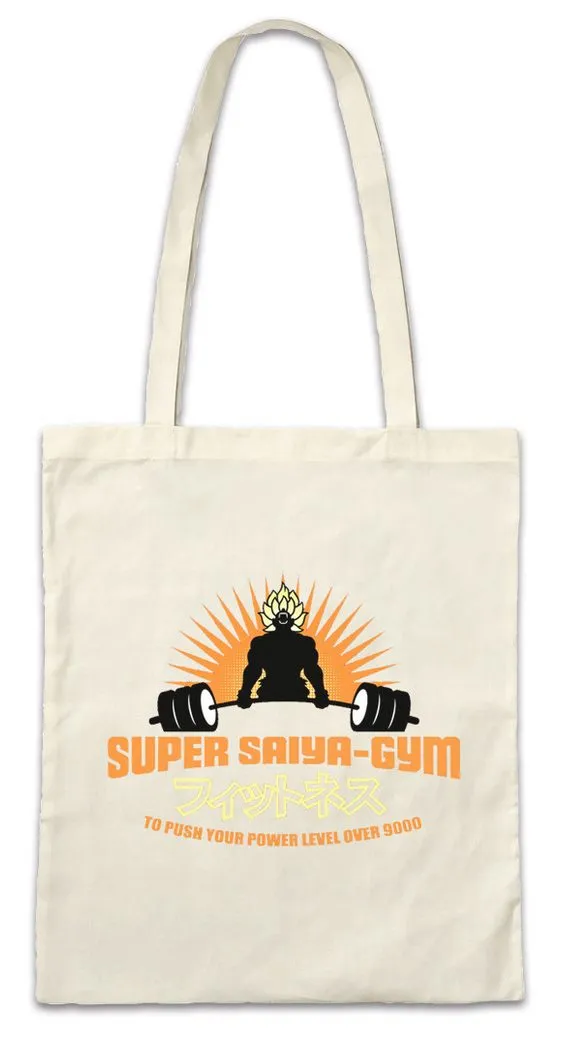 Urban Backwoods Beuteltasche Super Saiya Gym Stofftasche Super Saiya Gym Vintage Son Dragon Goku (1-tlg), Ball Z Fitness Saiyan