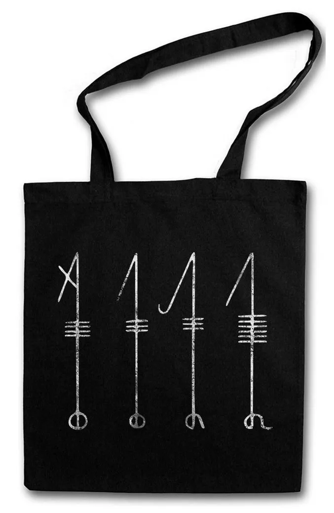 Urban Backwoods Beuteltasche Svefnthorn Runes Stofftasche Norse Nord Mythologie Sleep Thorn Rune (1-tlg), Vikings Walhalla Ravens Odin