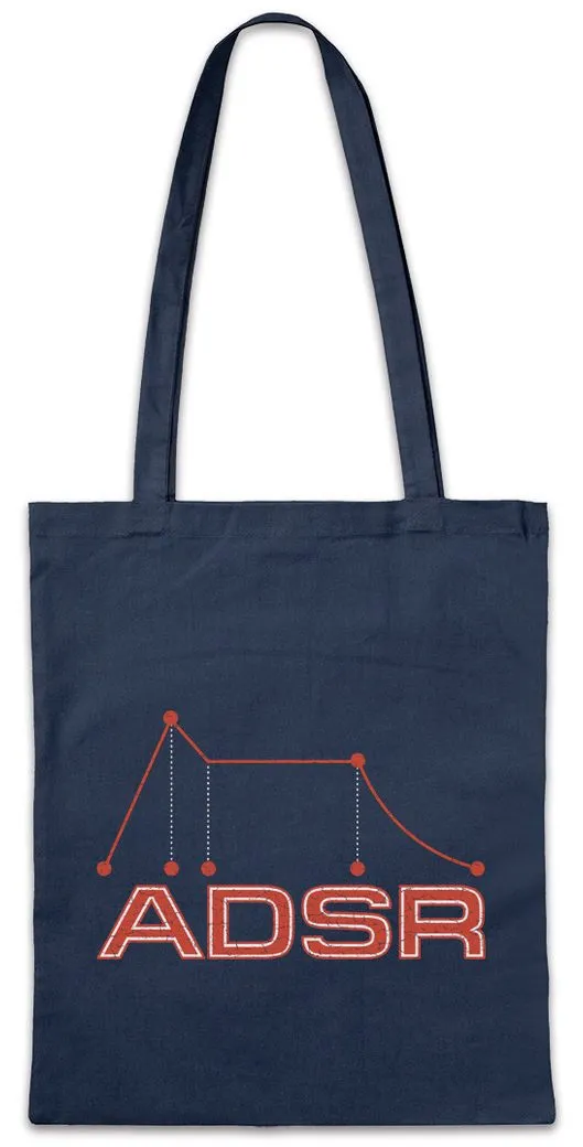 Urban Backwoods Beuteltasche Synthesizer ADSR III Stofftasche Attack Decay Sustain Release Audio (1-tlg), LFO Wave Waves Sound