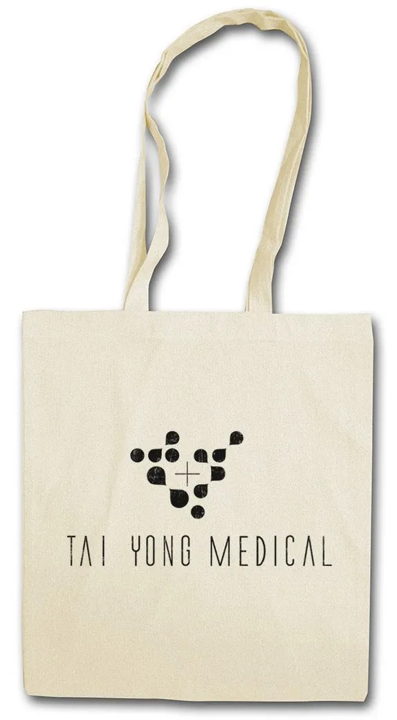 Urban Backwoods Beuteltasche Tai Yong Logo Stofftasche TYM Firma Firmenlogo Medical Insignia Sign (1-tlg), Zeichen Game Corporation Corp