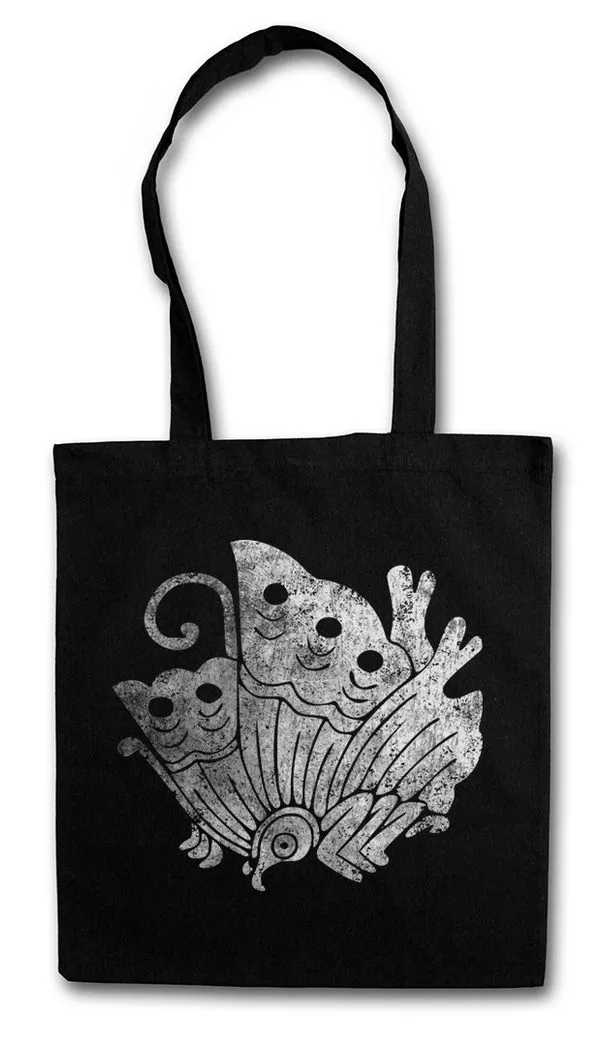 Urban Backwoods Beuteltasche Taira Clan Mon Stofftasche Shogun Samurai Ninja Shogunat Japan Logo (1-tlg), Symbol Bushido Katana Daimyo