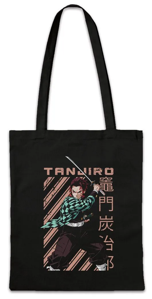 Urban Backwoods Beuteltasche Tanjiro Katana Stofftasche Demon Kamado Nezuko Anime Slayer Zenitsu (1-tlg), Inosuke Hashibira Muzan Kibutsuji