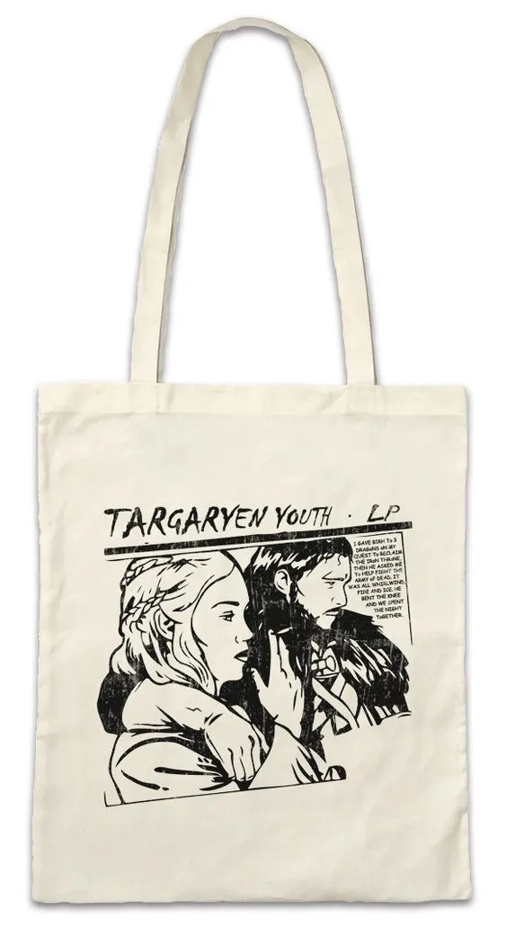 Urban Backwoods Beuteltasche Targaryen Youth Stofftasche Game Of Sonic Music TV Thrones YouthJon (1-tlg), Love Snow Aegon Targaryen
