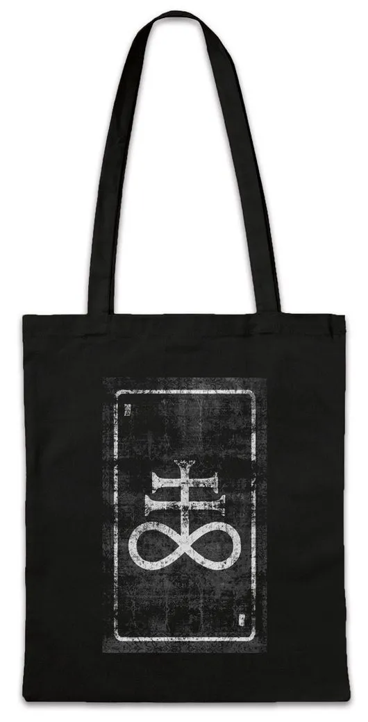 Urban Backwoods Beuteltasche Tarot The Magician Stofftasche Karte Karten Card Voddoo Der Magier (1-tlg), Priest Black Occult Magic