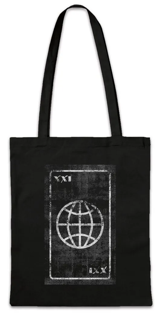 Urban Backwoods Beuteltasche Tarot The Way of the World Stofftasche Karte Karten Card Voddoo Der (1-tlg), Lauf Der Welt Dinge