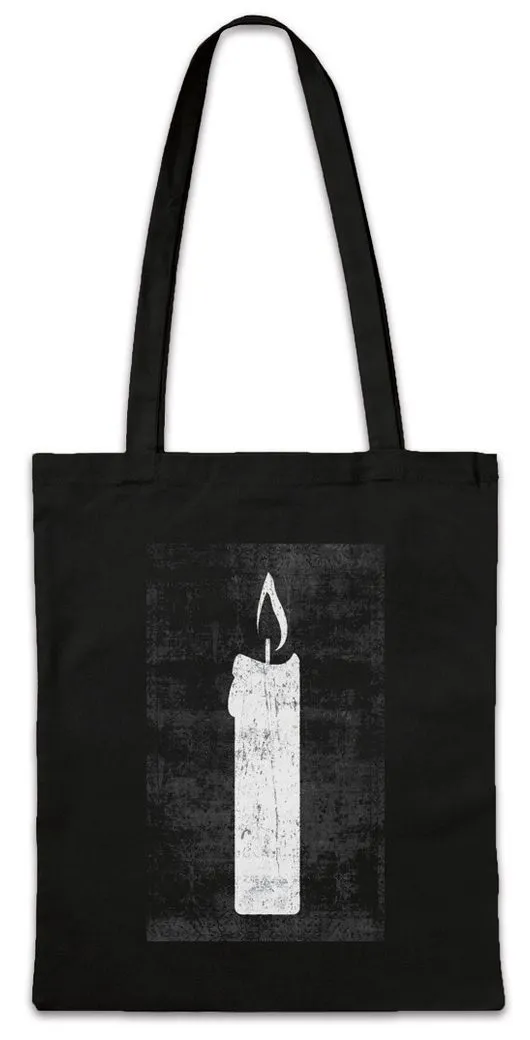 Urban Backwoods Beuteltasche Tarot The White Candle Stofftasche Tarot Karte Karten Card Auge (1-tlg), Illuminaten Deck Set Okkultismus