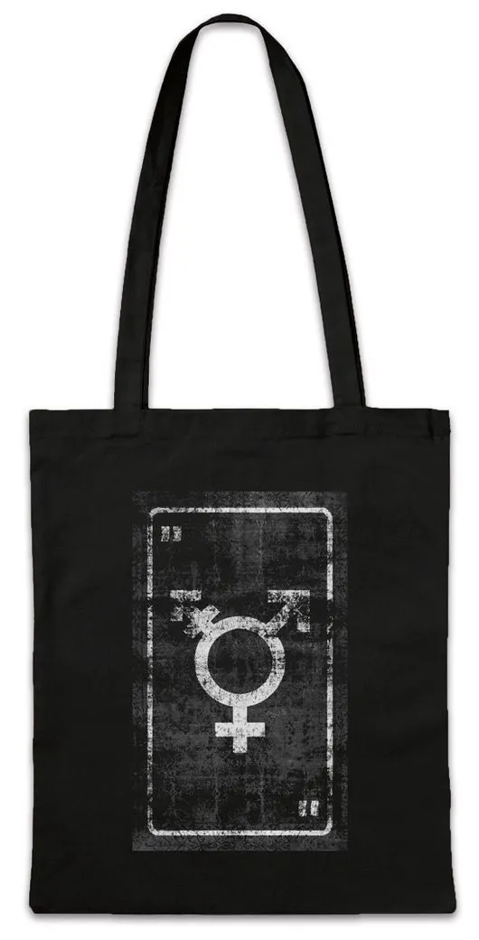 Urban Backwoods Beuteltasche Tarot The Whore of Babylon Stofftasche Karte Karten Card Voddoo Die (1-tlg), Hure Konkubine Black Occult