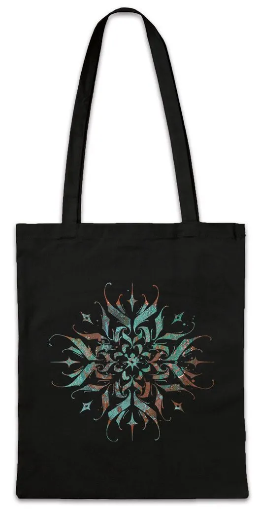 Urban Backwoods Beuteltasche Tattoo Abstract Stofftasche Tribal Art Girl Flash Mandala Buddha Kunst (1-tlg), Om Zen Western Floral