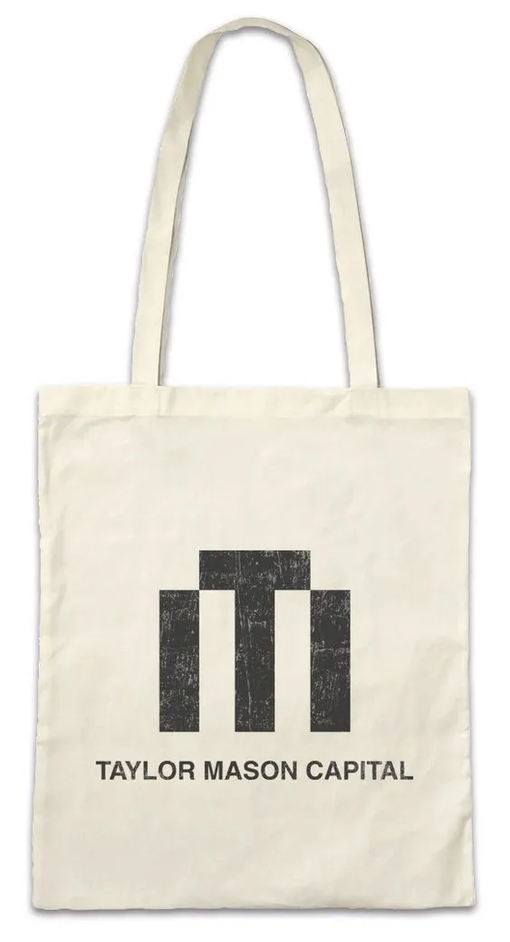 Urban Backwoods Beuteltasche Taylor Mason Capital Stofftasche TV Symbol Sign Logo Zeichen Billions (1-tlg), Company Firma Firmenlogo Series