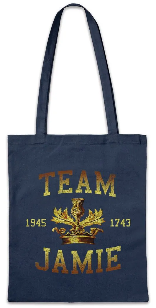 Urban Backwoods Beuteltasche Team Jaime Stofftasche Battle Outlander Bannockburn 1314 William (1-tlg), Wallace Jamie Fraser Claire