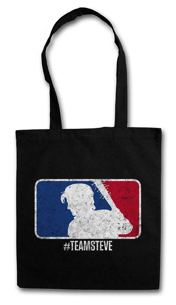 Urban Backwoods Beuteltasche Team Steve Stofftasche Stranger Logo Mannschaft Things 80s Eighties (1-tlg), Horror Joyce Jane Kids