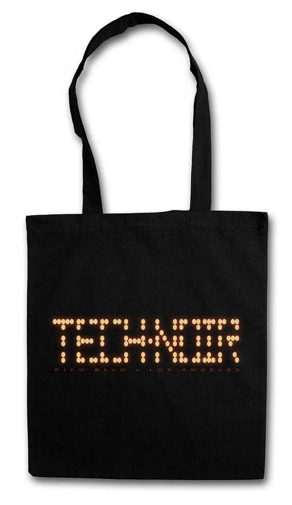 Urban Backwoods Beuteltasche Tech Noir Los Angeles Club Stofftasche Terminator Technoir Cyber TV (1-tlg), Movie T-800 Film Cyberdine