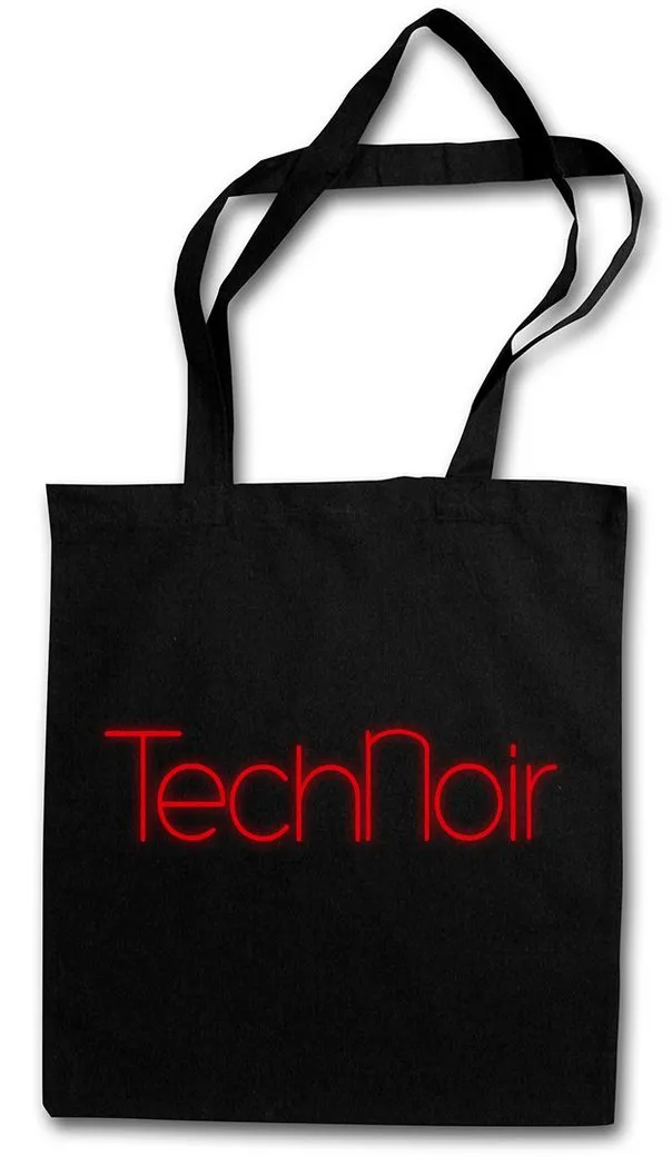 Urban Backwoods Beuteltasche Technoir II Stofftasche Los Angeles Club Terminator Cyberdine Skynet (1-tlg), Cyber Movie Kult 80s