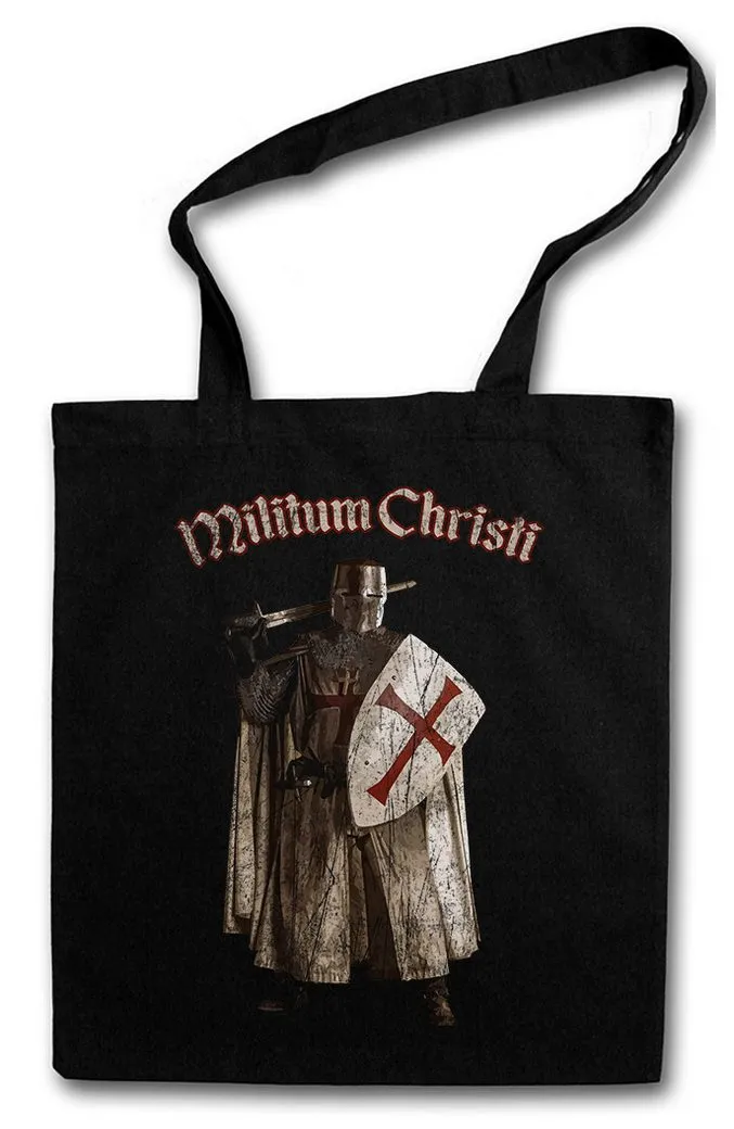 Urban Backwoods Beuteltasche Templar III Stofftasche Cross Templerkreuz Knight Ritter Ordo Orden (1-tlg), Crusade Crusader Kreuzritter Kreuzzug