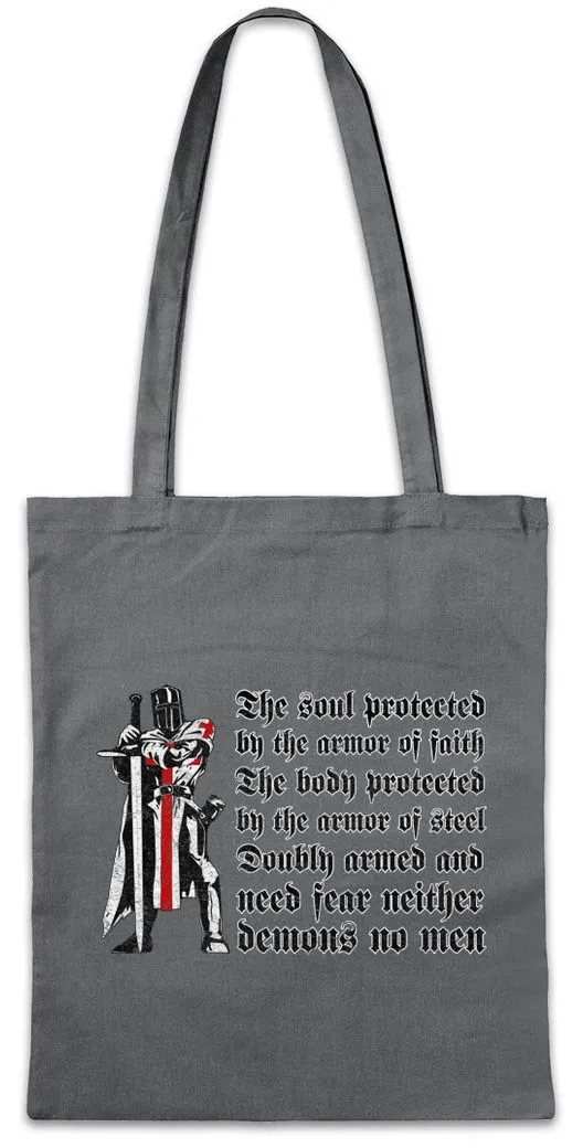 Urban Backwoods Beuteltasche Templar VI Stofftasche Cross Templerkreuz Knight Ritter Orden (1-tlg), Kreuzritter Kreuzzug Gral Crusade