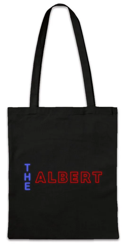 Urban Backwoods Beuteltasche The Albert Stofftasche Wine Cocktail Eastenders Pub Bar Restaurant (1-tlg), Saloon James Willmott Brown