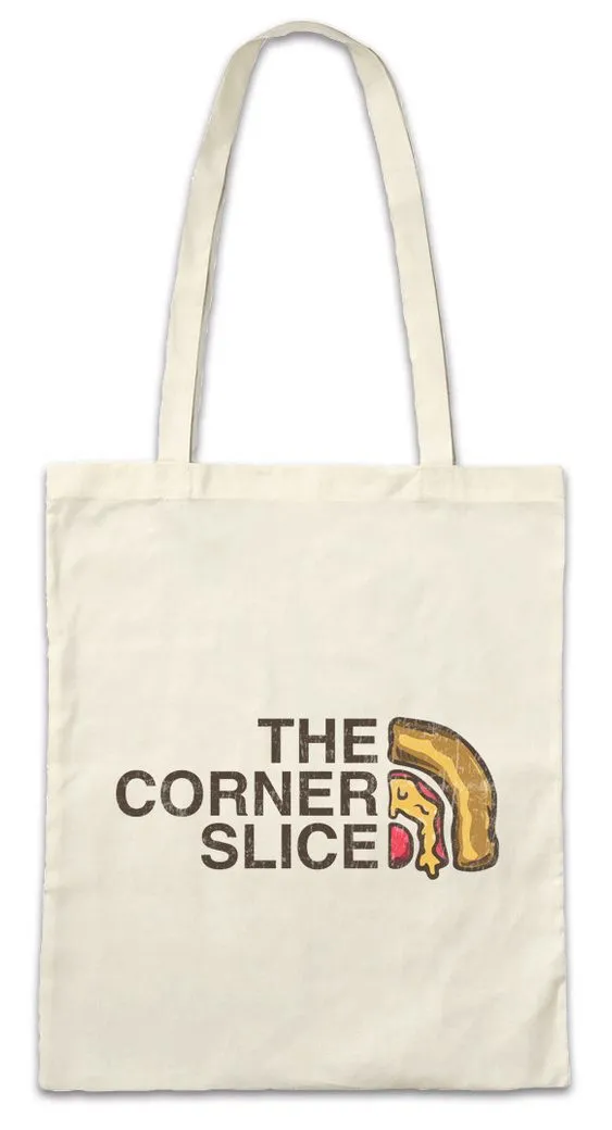 Urban Backwoods Beuteltasche The Corner Slice Stofftasche Pizza Maker Bäcker Hawaii Pizzeria Kult (1-tlg), Liebe Cult Tratorria Viral