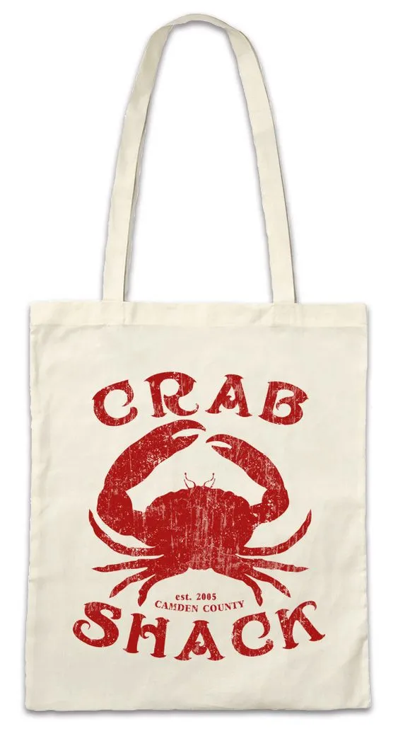 Urban Backwoods Beuteltasche The Crab Shack I Stofftasche My Name Restaurant Is Earl Diner Logo (1-tlg), Symbol Sign Company TV