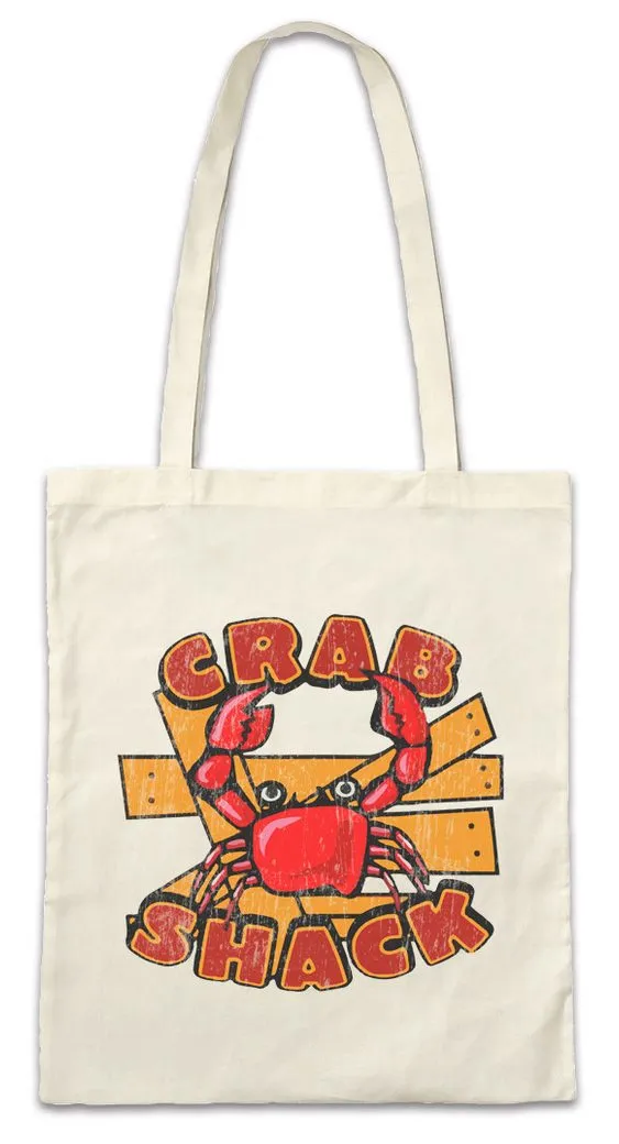 Urban Backwoods Beuteltasche The Crab Shack II Stofftasche My Name Restaurant Is Earl Diner Logo (1-tlg), Symbol Sign company Schild