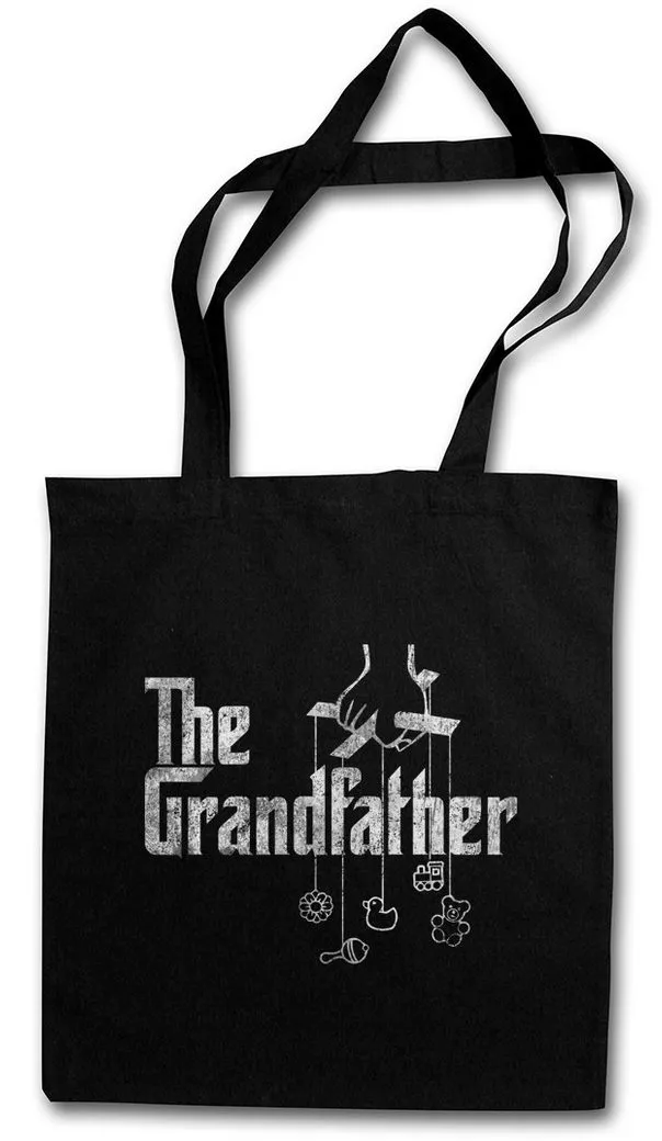 Urban Backwoods Beuteltasche The Grandfather Stofftasche Marlon Mafia Godfather Pate Opa Opi (1-tlg), Grandpa Großvater Brando Sopranos