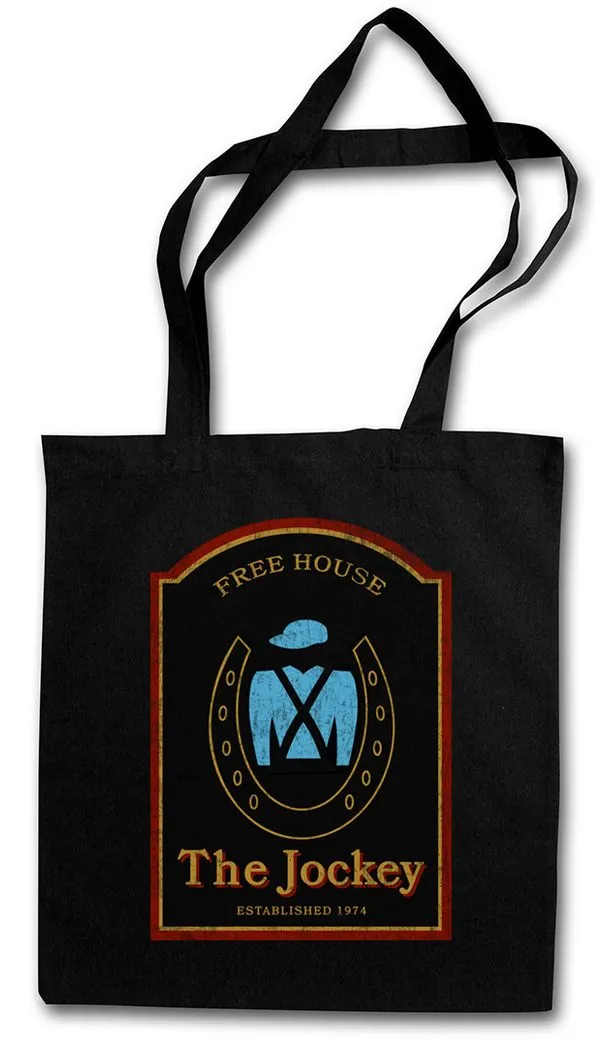 Urban Backwoods Beuteltasche The Jockey I Stofftasche Bar Restaurant UK Alibi Pub Room Shameless (1-tlg), Gallagher David Ian Paul