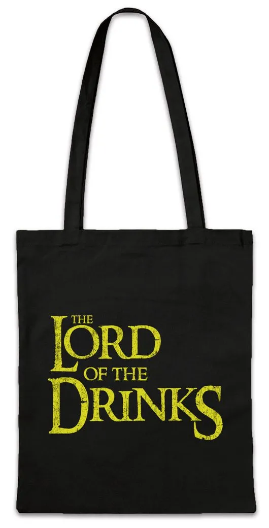 Urban Backwoods Beuteltasche The Lord Of The Drinks Stofftasche Rings Herr der Gondor Frodo The (1-tlg), Mordor der Ringe Hobbit
