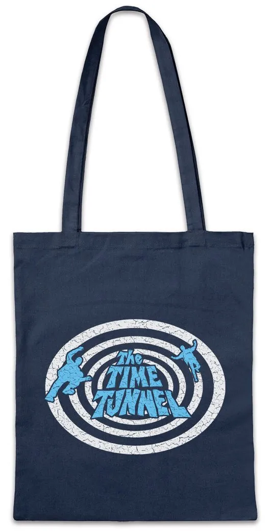 Urban Backwoods Beuteltasche The Time Tunnel Stofftasche Sci-Fi 60s Kult Machine Tony Newman Travel (1-tlg), TV Seies Serie Science