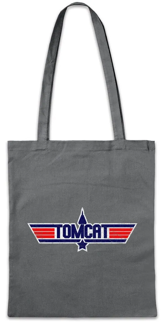 Urban Backwoods Beuteltasche Tomcat Stofftasche Top 80s kult Eigties Jet Düsenjet Fun Flugzeug Gun (1-tlg), U.S. Navy Air Force