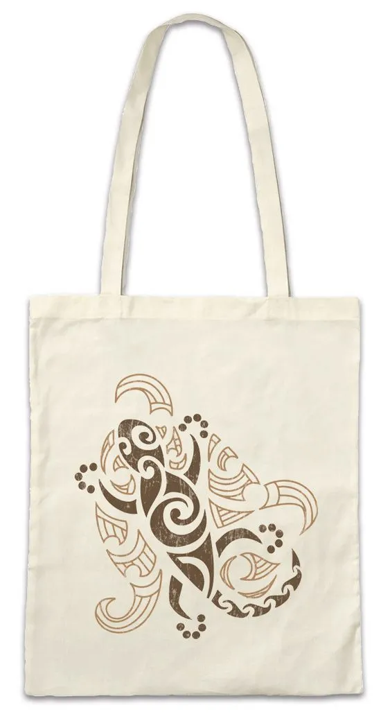 Urban Backwoods Beuteltasche Tribal Gecko Stofftasche Aztec Indian American Sign Maya Mayans Tattoo (1-tlg), Montezuma USA Religion Culture
