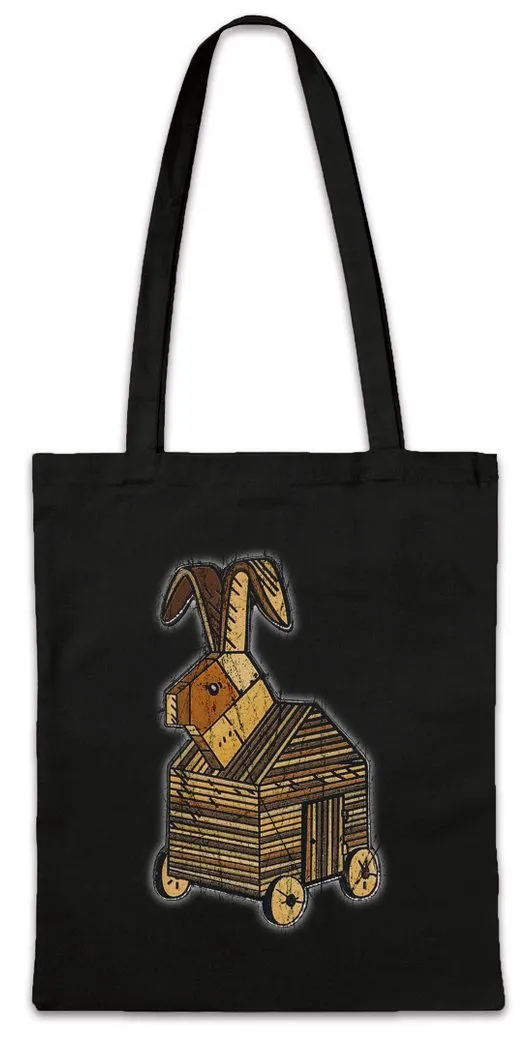 Urban Backwoods Beuteltasche Trojan Rabbit Stofftasche Monty Fun Knights Python Holy Grail Ni The (1-tlg), Ritter der Kokosnuß