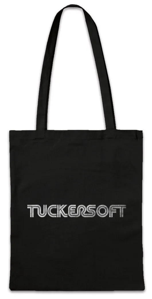 Urban Backwoods Beuteltasche Tuckersoft Stofftasche Black Logo Symbol Zeichen Mirror Arrow Firma (1-tlg), Firmenlogo Company Logo Sign