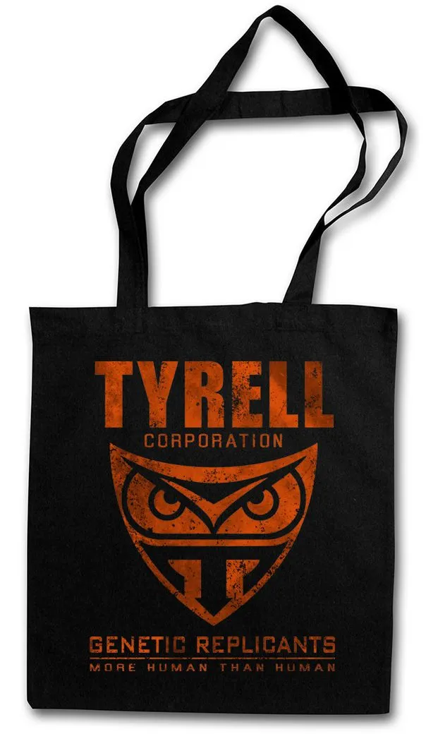 Urban Backwoods Beuteltasche Tyrell Corporation Stofftasche Blade Nexus 6 Replicants Runner Corp (1-tlg), Replikanten Tannhäuser Tor Company