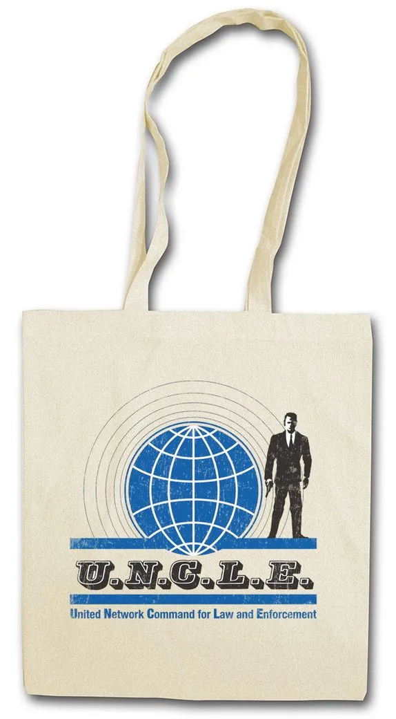 Urban Backwoods Beuteltasche U.N.C.L.E. Stofftasche United TV Network Command For Law And (1-tlg), Enforcement Codename Napoleon Cold