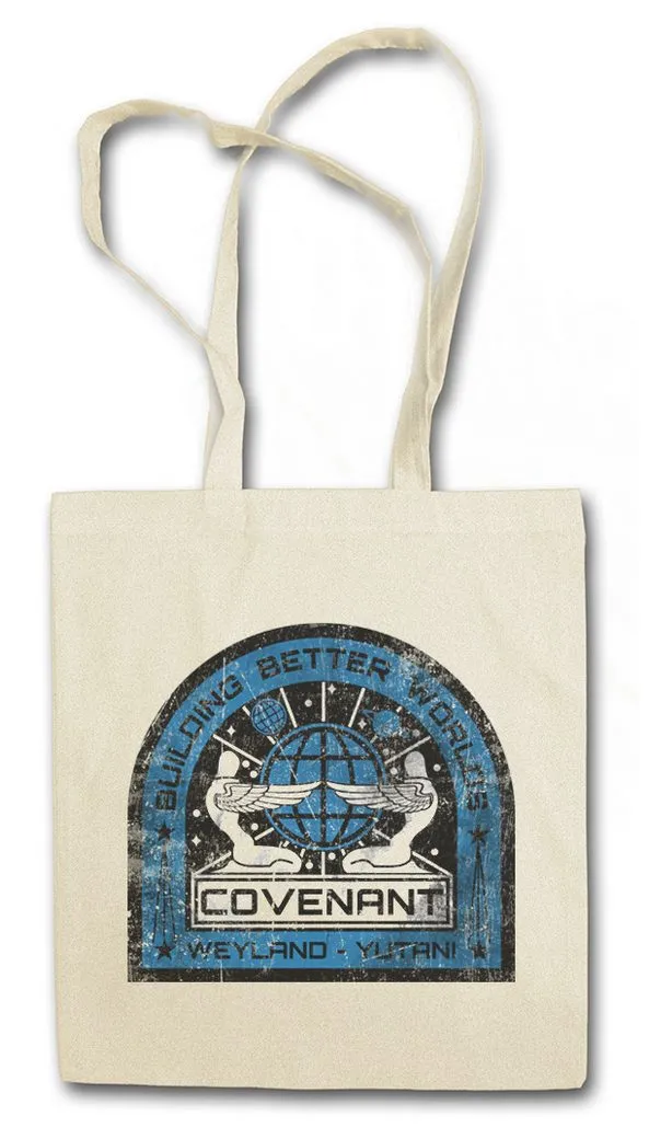 Urban Backwoods Beuteltasche USCSS Covenant Patch Stofftasche Prometheus Nostromo Weyland Alien (1-tlg), Saga Yutani Aliens
