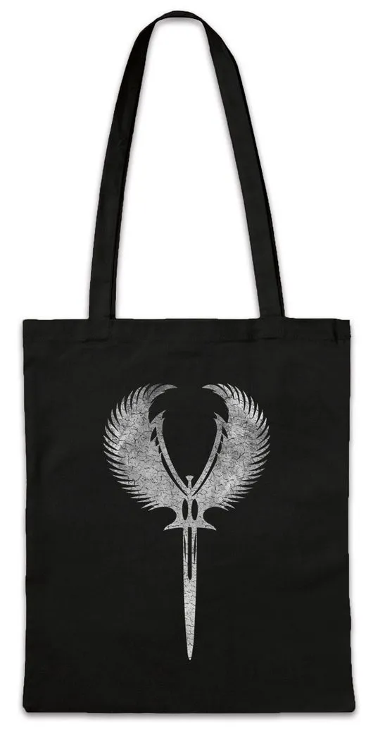 Urban Backwoods Beuteltasche Valkyrie Sword Symbol Stofftasche Walküre Walküren Schwert Knoten (1-tlg), Vikings Walhalla Thor Odhin