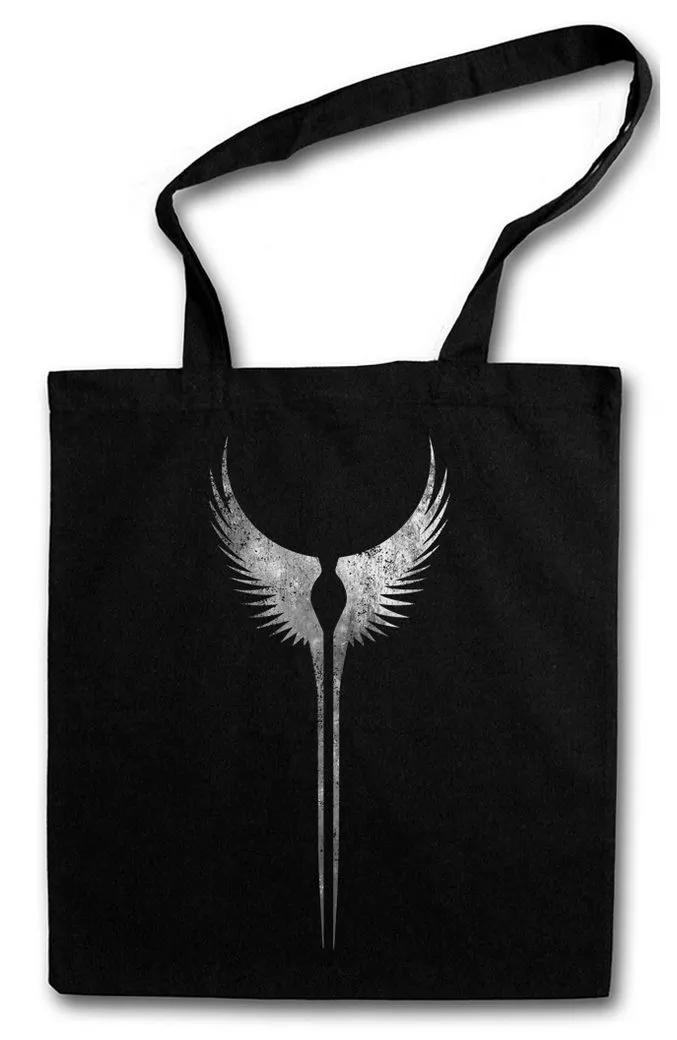 Urban Backwoods Beuteltasche Valkyrie Wings Stofftasche Walküren Flügel Walküre Walhalla Vikings (1-tlg), Wikinger Freya Thor Odhin