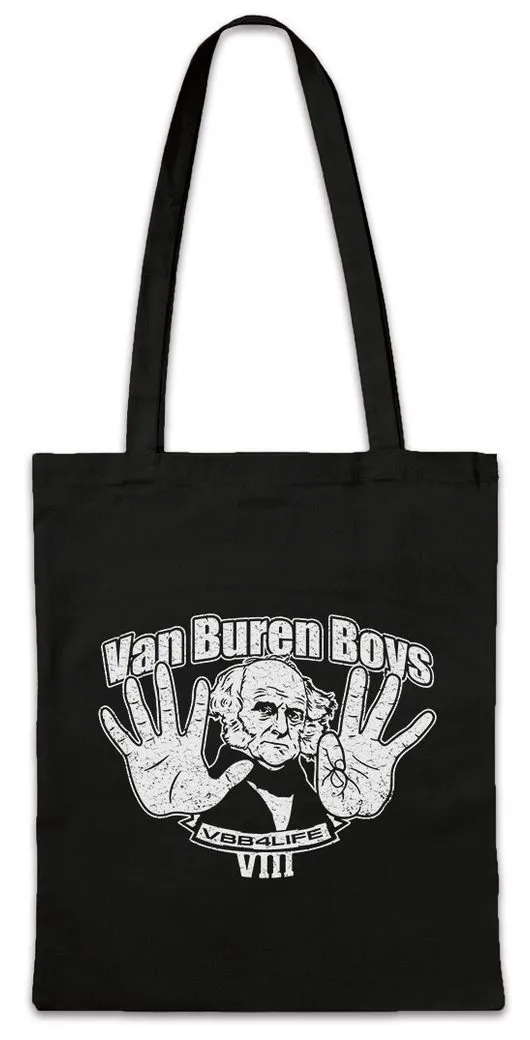 Urban Backwoods Beuteltasche Van Buren Boys Stofftasche Jerry Exporter Seinfeld office Symbol TV (1-tlg), Zeichen Logo Company Serie