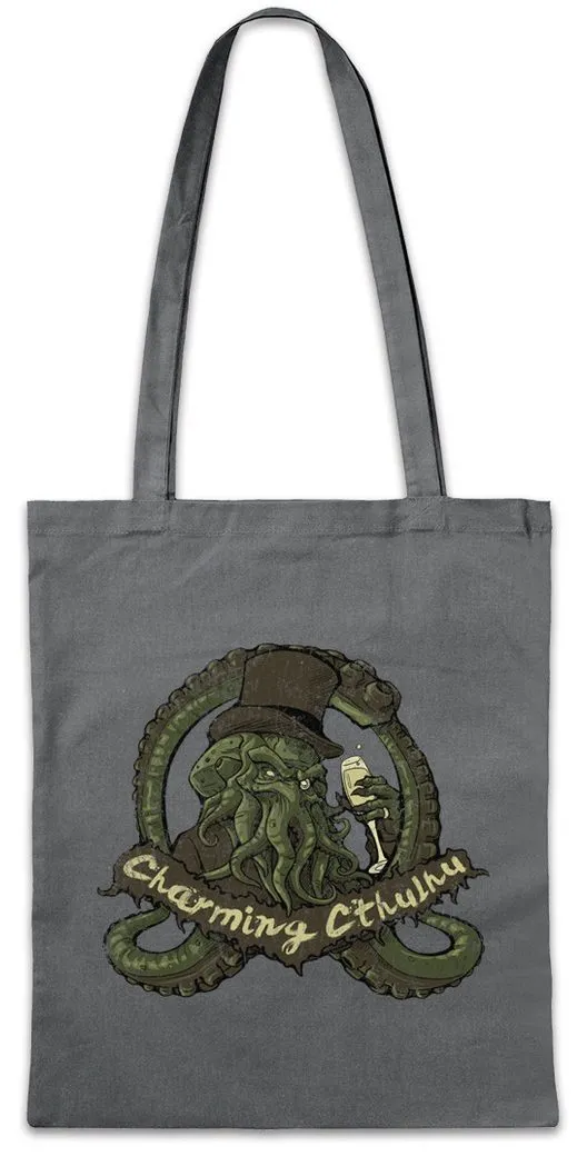 Urban Backwoods Beuteltasche Vintage Charming Cthulhu Stofftasche Cthulhu Call Horror Arkham H. P. (1-tlg), Lovecraft R´LYEH Call Sign Dunwich