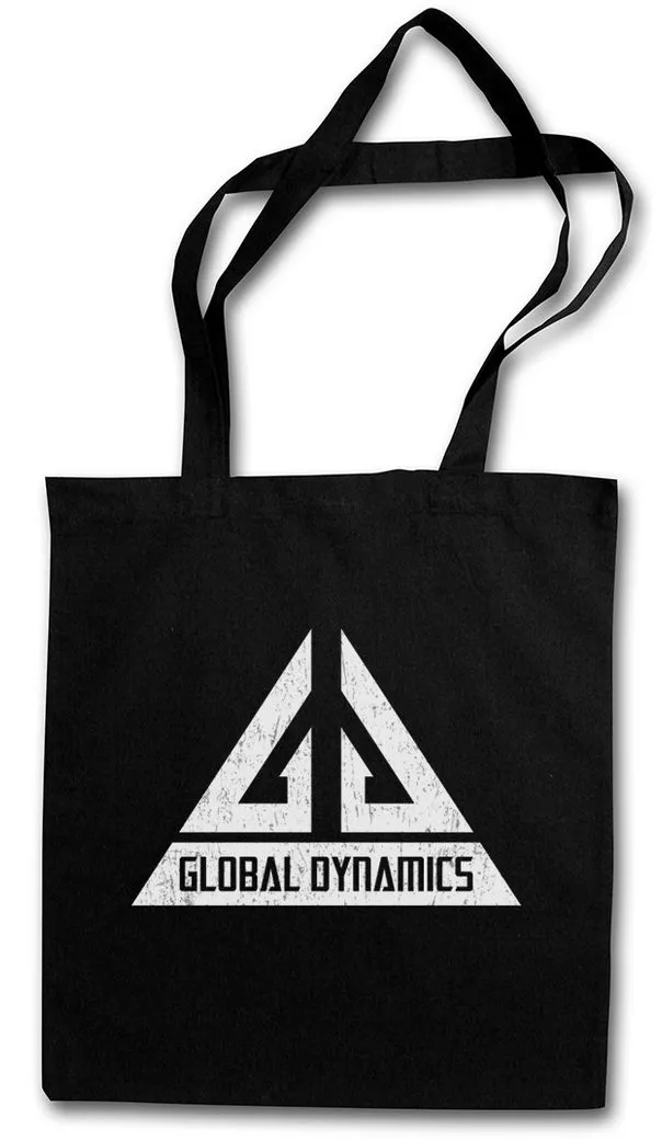 Urban Backwoods Beuteltasche Vintage Global Dynamics GD Logo Stofftasche Jack Sci-Fi Series Carter (1-tlg), TV Serie Eureka Symbol