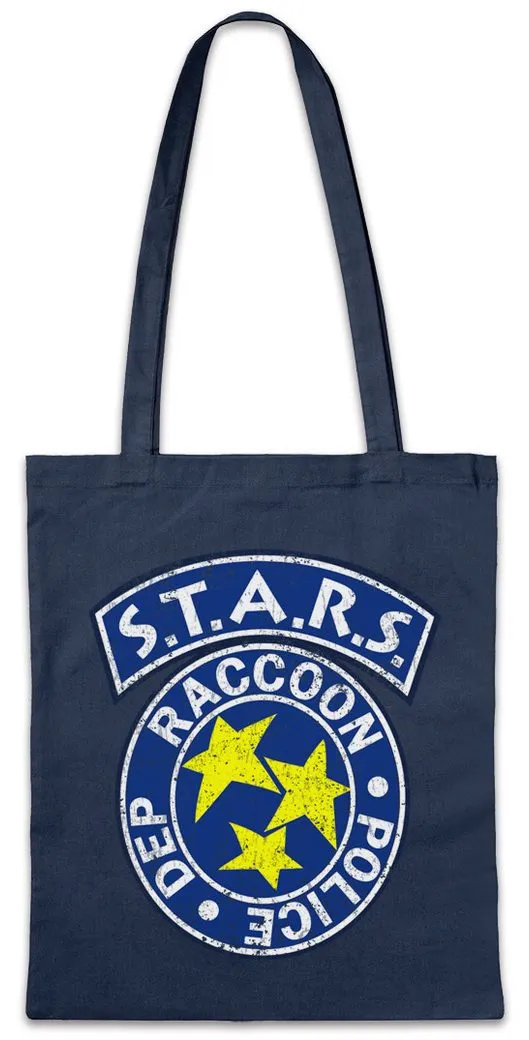 Urban Backwoods Beuteltasche Vintage S.T.A.R.S. Logo Stofftasche Resident Raccoon City Evil Police (1-tlg), Dept Nerd Horror