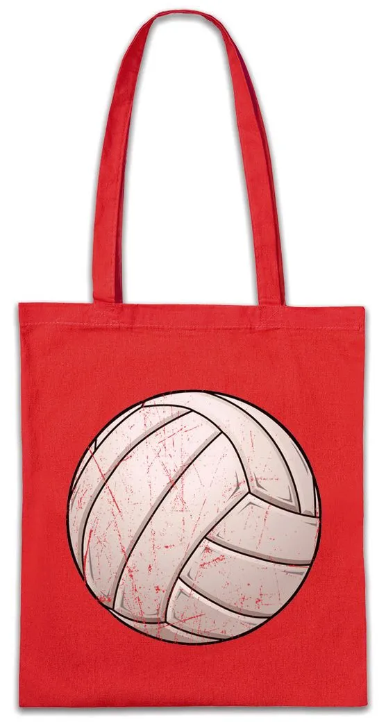 Urban Backwoods Beuteltasche Volleyball I Stofftasche Beach Player Sport Passion Love Addiction (1-tlg), Spielfeld Court Spieler Verein