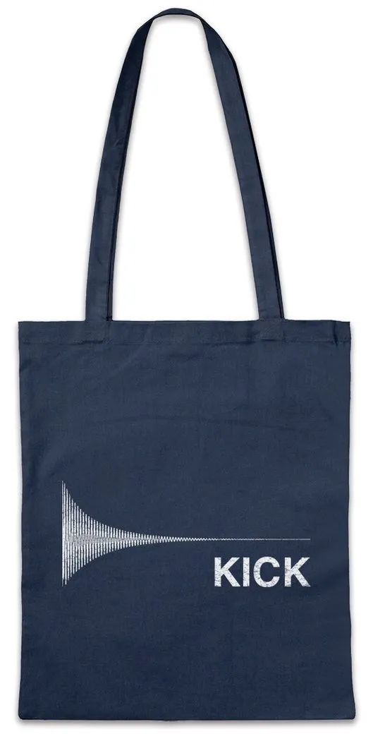 Urban Backwoods Beuteltasche Wave Kick Drum Stofftasche Attack Decay Sustain Release Audio LFO Wave (1-tlg), Waves Sound Music DJ