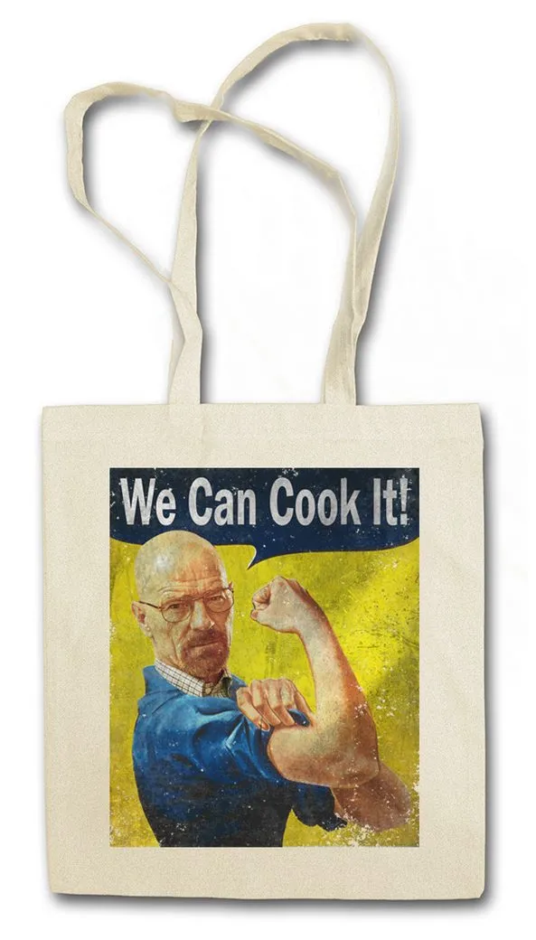 Urban Backwoods Beuteltasche We Can Cook It Stofftasche Breaking Walter Heisenberg Pinkman White (1-tlg), Bad Pollos Blue Crystal