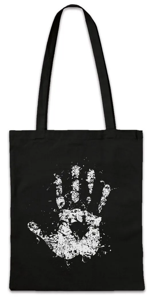 Urban Backwoods Beuteltasche White Hand II Stofftasche Lord of Herr der Frodo the Rings Ringe Sign (1-tlg), Mordor Sauron Symbol Uruk-Hai