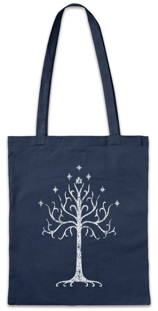 Urban Backwoods Beuteltasche White Tree Stofftasche Lord of Herr der Mordor Gondor Frodo the Rings (1-tlg), Ringe Buch Sauron los