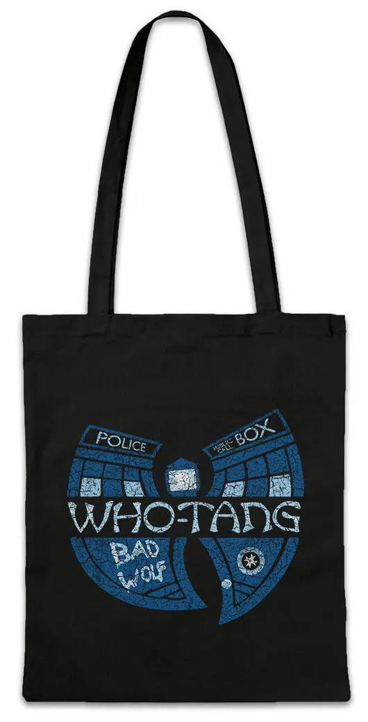 Urban Backwoods Beuteltasche Who Tang Stofftasche Doktor Dr. Fun Telefonzelle Phone Who Booth TV Wu (1-tlg), Graham Doc Doctor